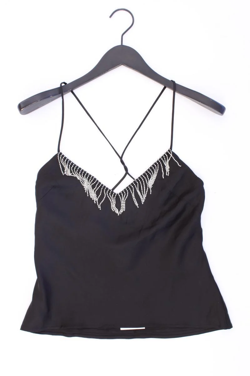 Zara Spaghetti-Top Gr. M neu mit Etikett Neupreis: 29,95€! schwarz aus Viskose