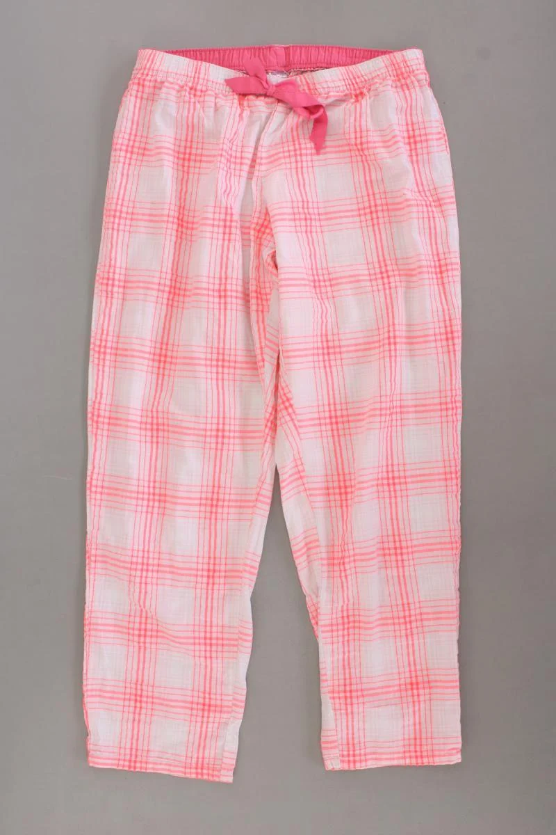 GAP Stoffhose Gr. S kariert rosa aus Baumwolle