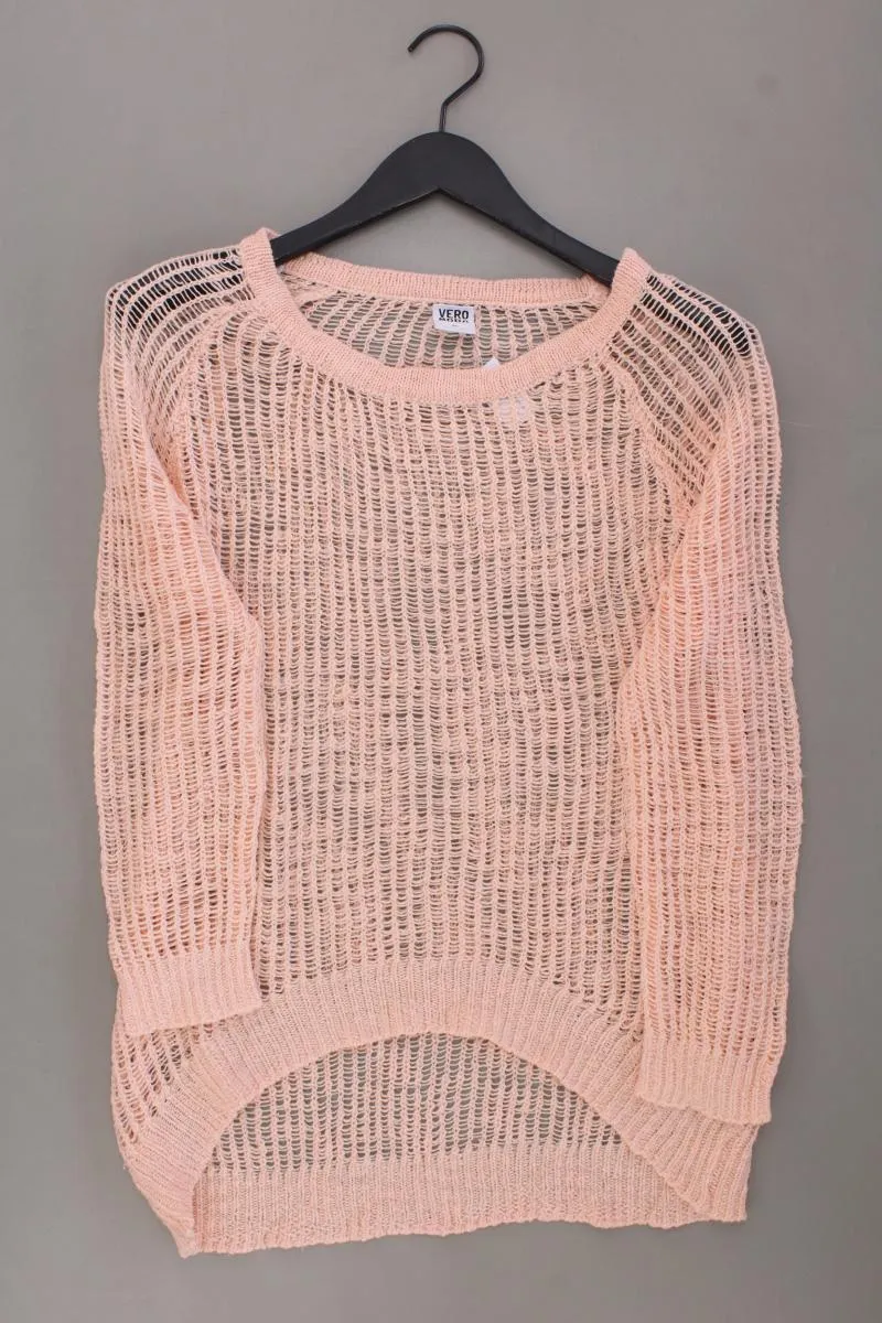 Vero Moda Langarmpullover Gr. XS rosa aus Polyacryl