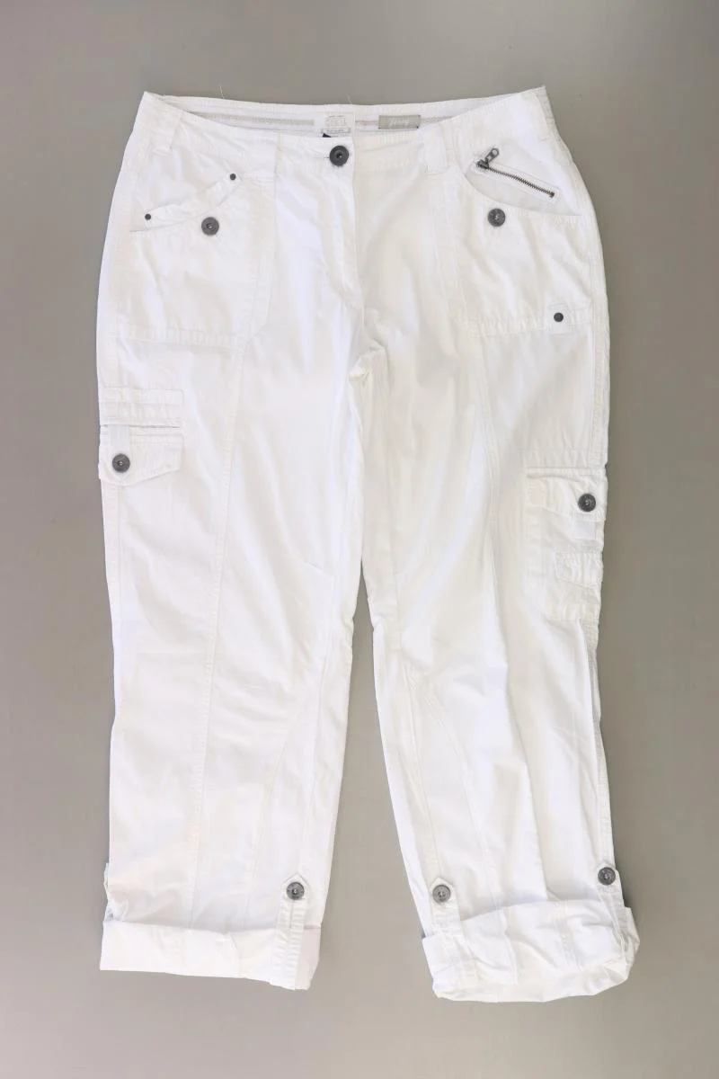 Second Hand Outfit Größe L mit s.Oliver Black Label Kurzarmbluse in Gr. 42