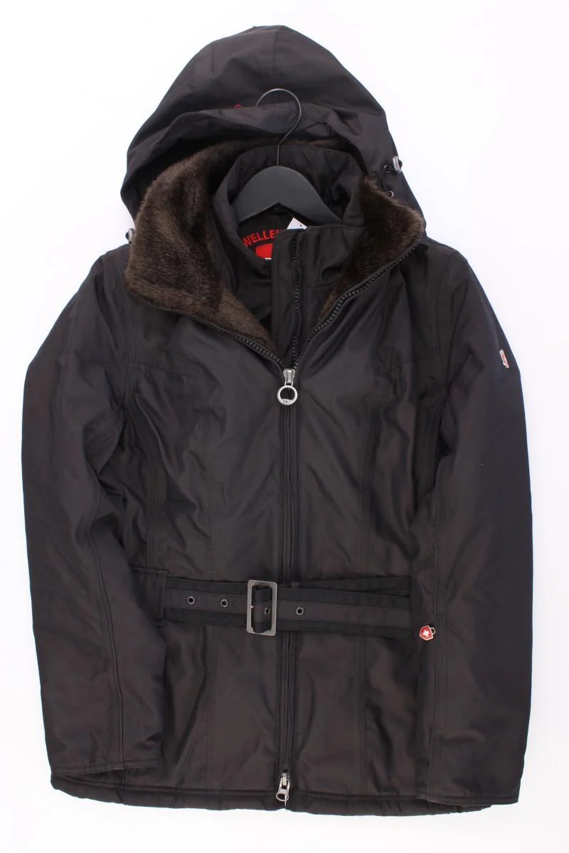 Wellensteyn Jacke Modell Zermatt Gr. S mit Gürtel braun aus Polyamid