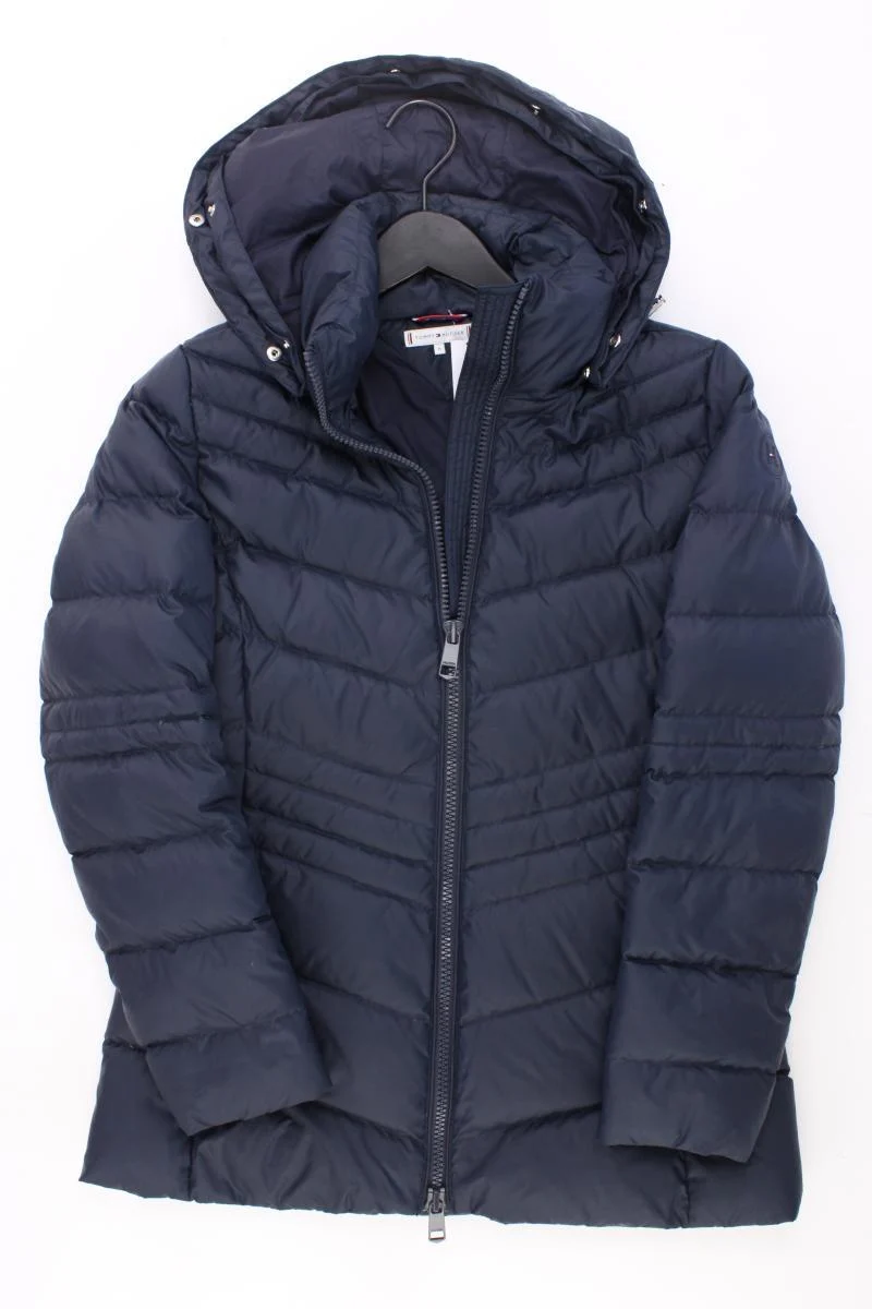 Tommy Hilfiger Daunenjacke Gr. M blau aus Polyester