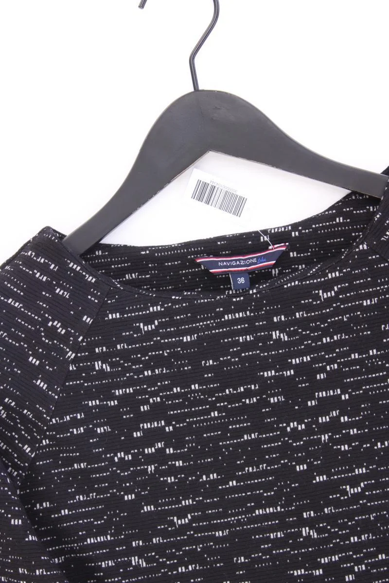 Navigazione Feinstrickpullover Gr. 36 neuwertig schwarz aus Polyester