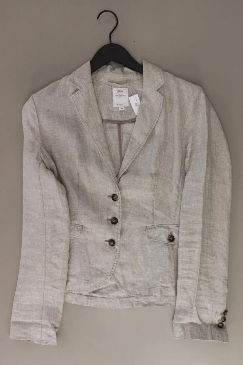 s.Oliver Regular Blazer Gr. 38 grau