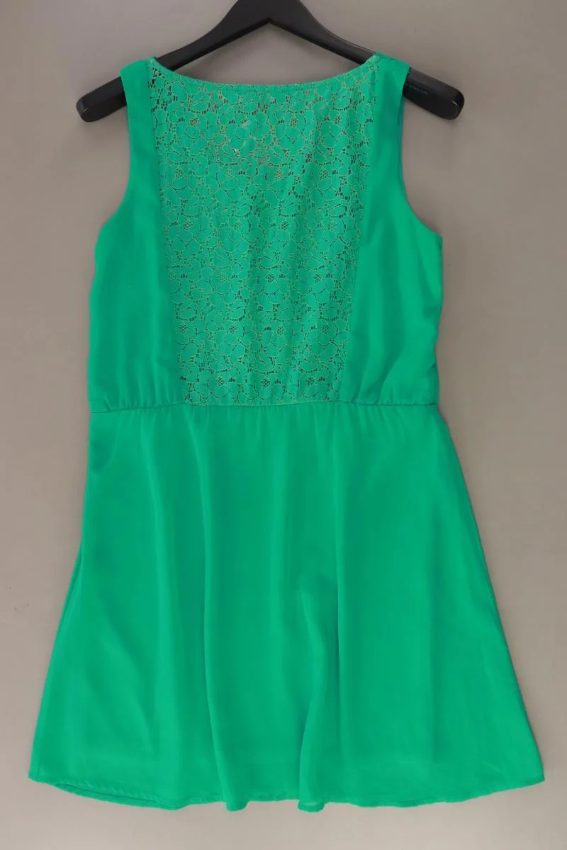 Even & Odd Chiffonkleid Gr. L Ärmellos grün aus Polyester