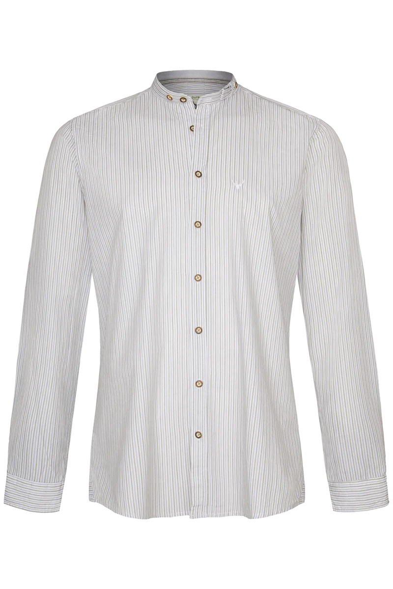 Herren Trachtenhemd Modern-Fit Streifen