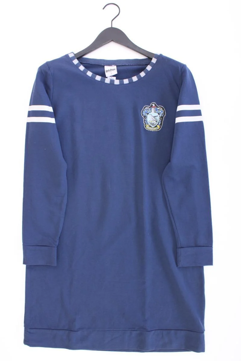 Harry Potter Kleid Gr. L Langarm blau aus Baumwolle