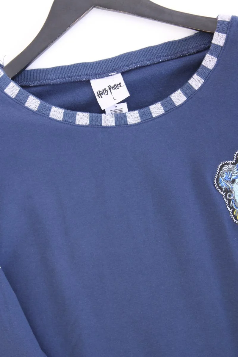 Harry Potter Kleid Gr. L Langarm blau aus Baumwolle