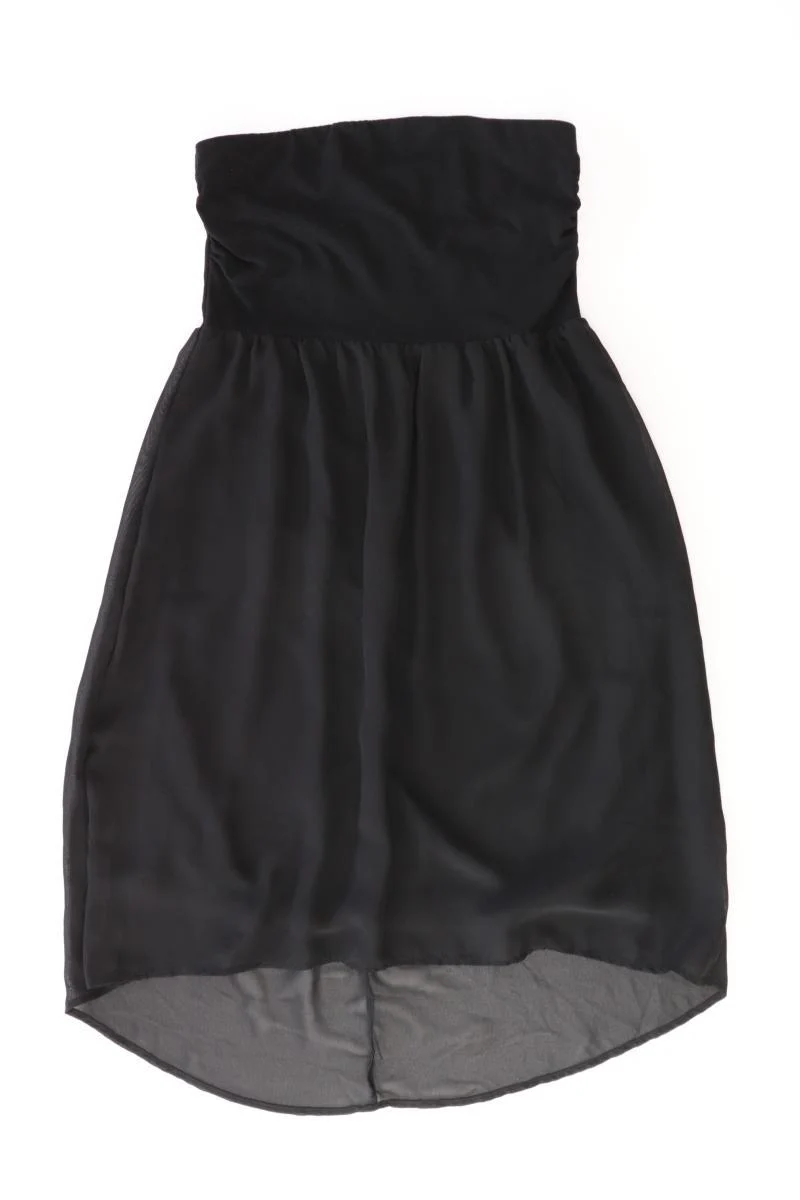 Vero Moda Bandeaukleid Gr. S Ärmellos schwarz aus Polyester