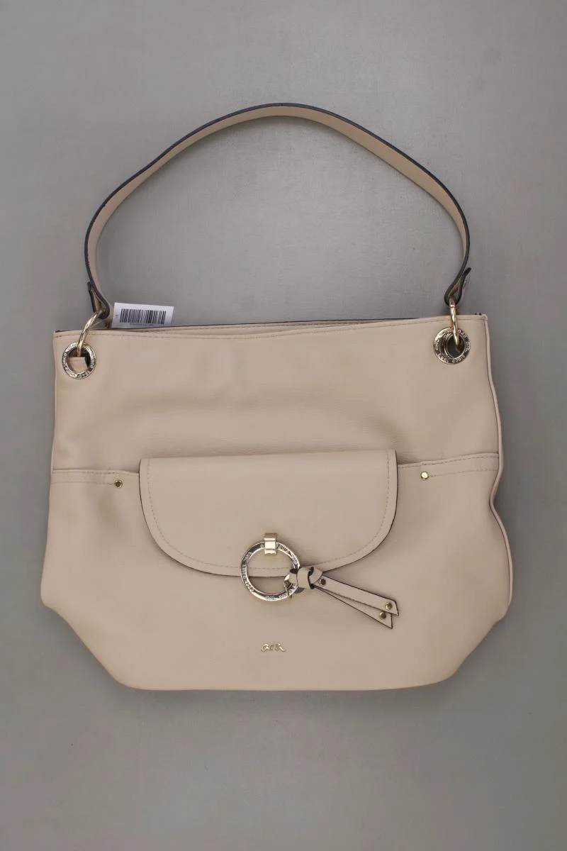 ara Henkeltasche creme aus Kunstleder