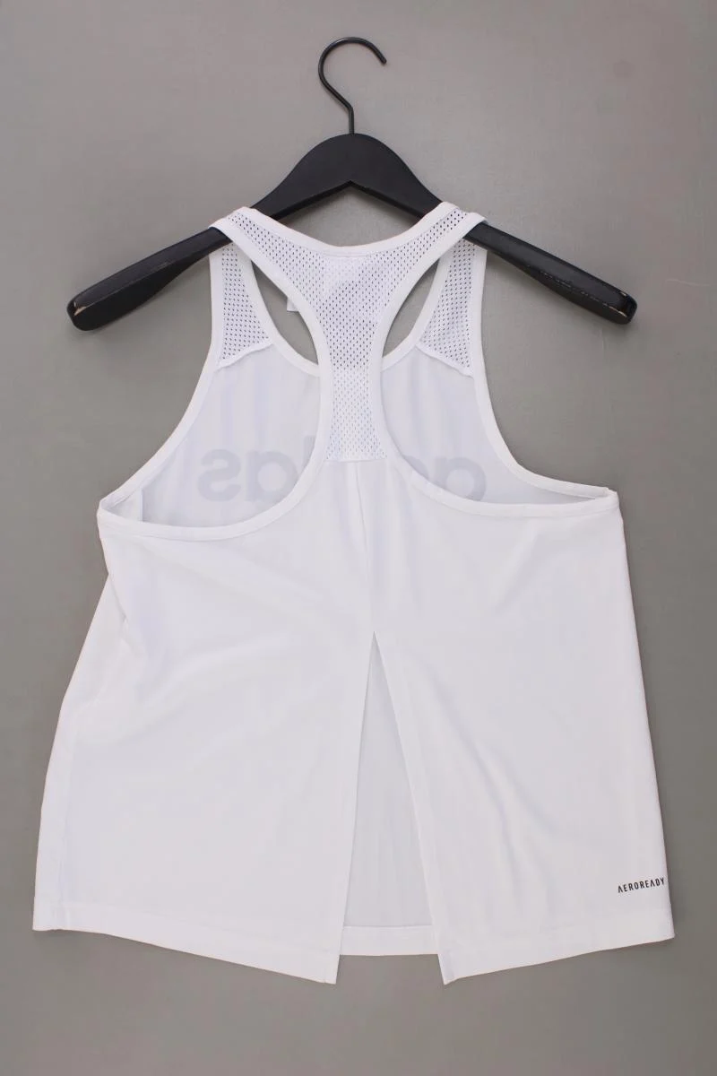 Adidas Sporttop Gr. 34/36 weiß aus Polyester