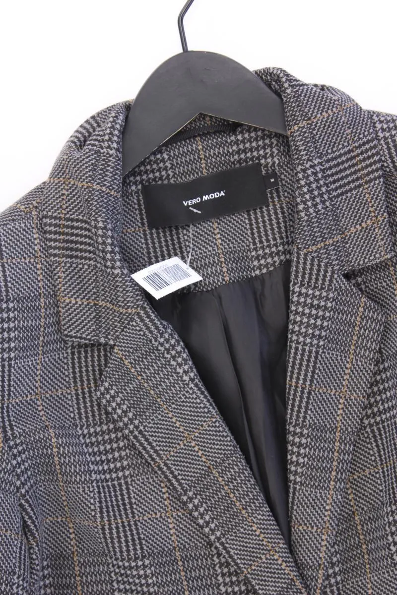 Vero Moda Übergangsmantel Gr. M hahnentritt grau aus Polyester