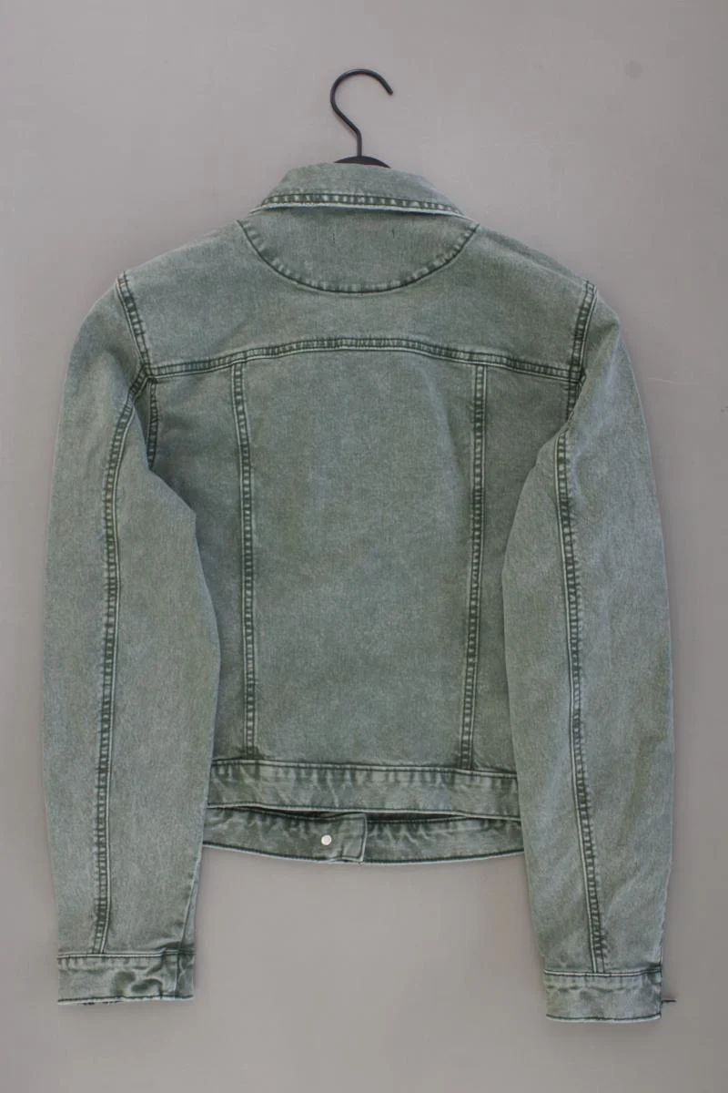 edc by Esprit Jeansjacke Gr. L neuwertig grün aus Baumwolle