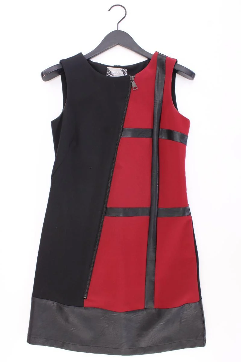 Nicowa Etuikleid Gr. 36 Ärmellos rot aus Polyester