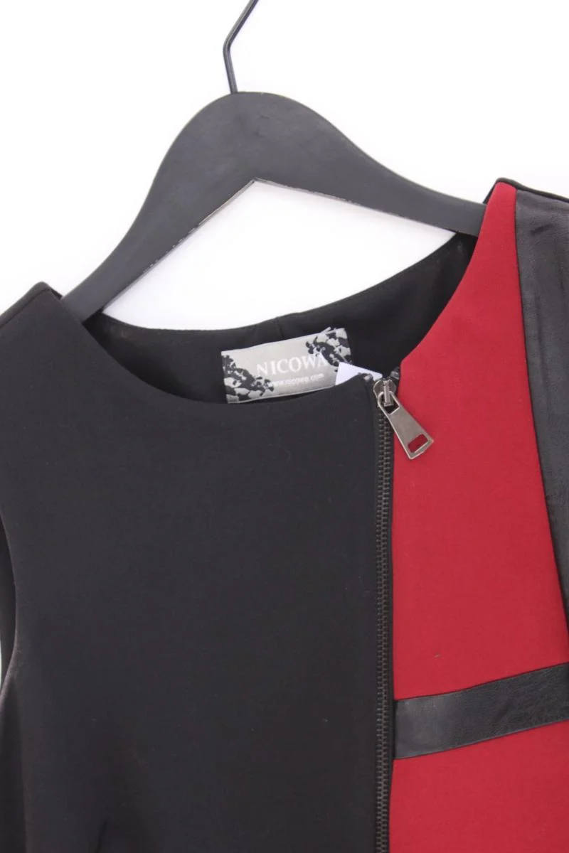 Nicowa Etuikleid Gr. 36 Ärmellos rot aus Polyester
