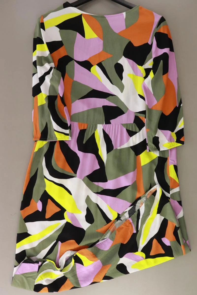 Street One Midikleid Gr. 40 neuwertig 3/4 Ärmel mehrfarbig
