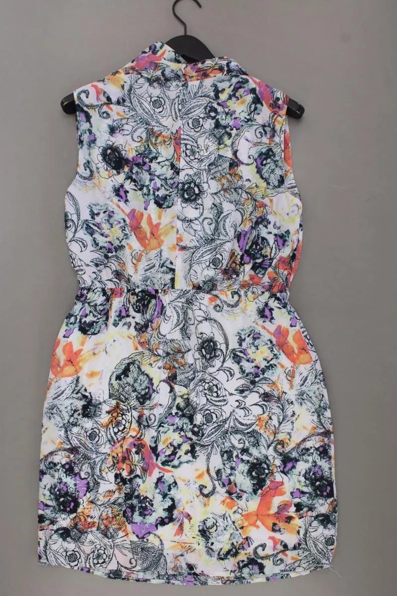 Flame Sommerkleid Gr. 42 Ärmellos mehrfarbig aus Polyester