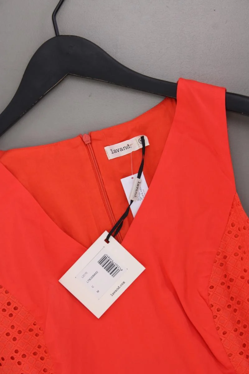 Lavand Midikleid Gr. M neu mit Etikett Ärmellos orange aus Baumwolle