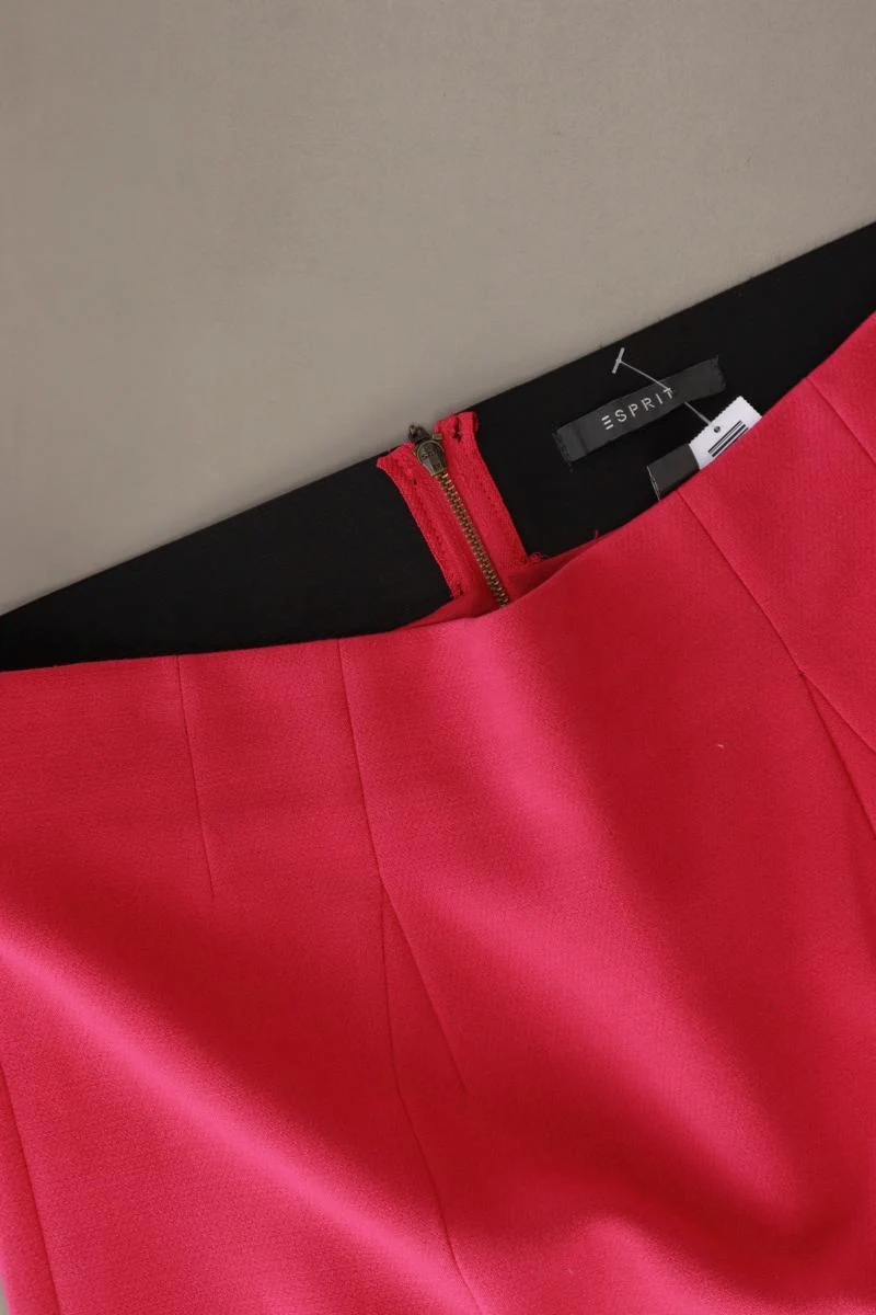 Esprit Bleistiftrock Gr. 40 pink aus Polyester