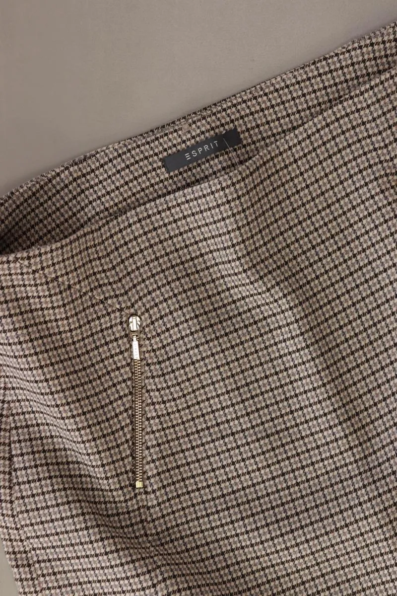 Esprit Rock Gr. 40 hahnentritt braun aus Polyester