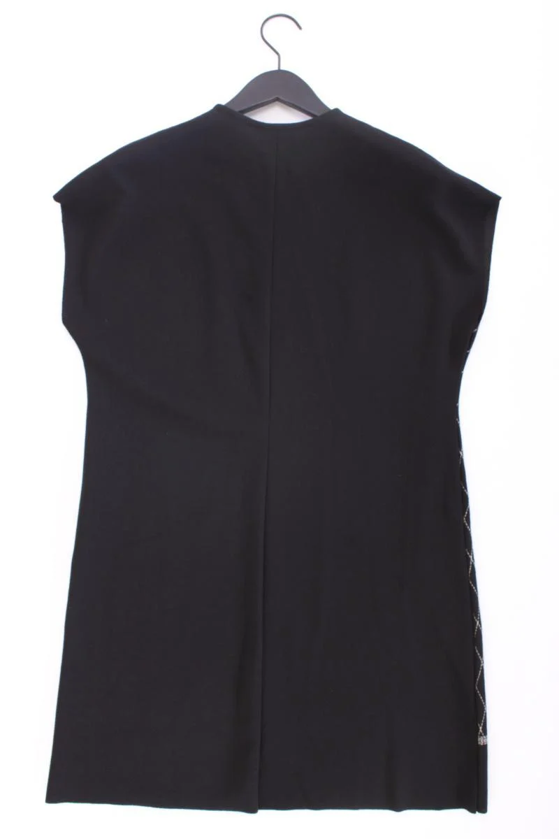 Zara Kurzarmkleid Gr. M schwarz aus Polyester