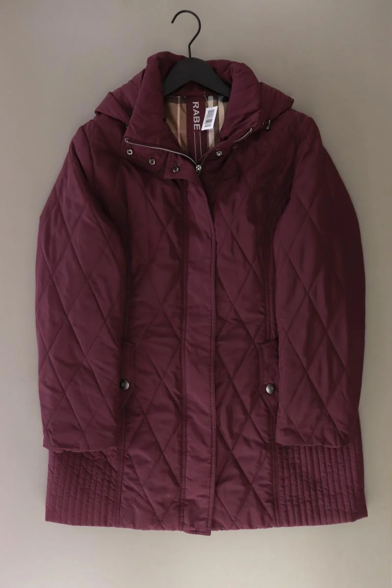 Rabe Winterjacke Gr. 42 lila aus Polyester