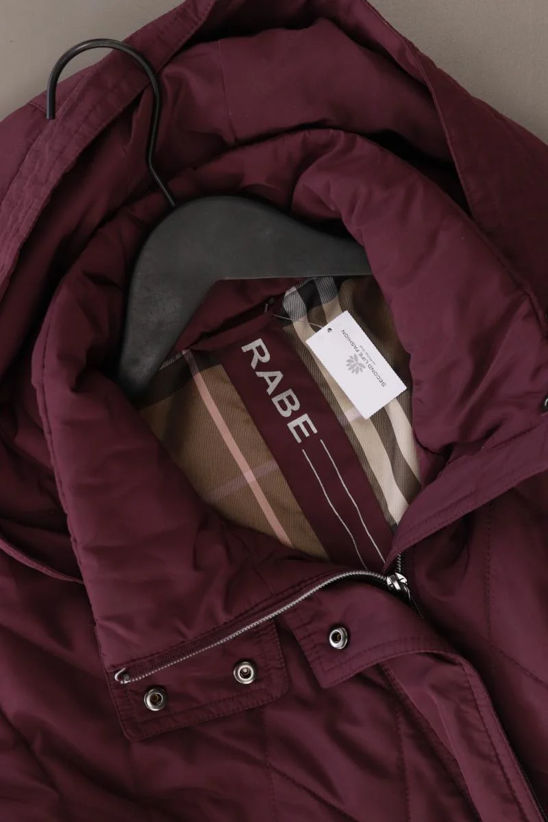 Rabe Winterjacke Gr. 42 lila aus Polyester