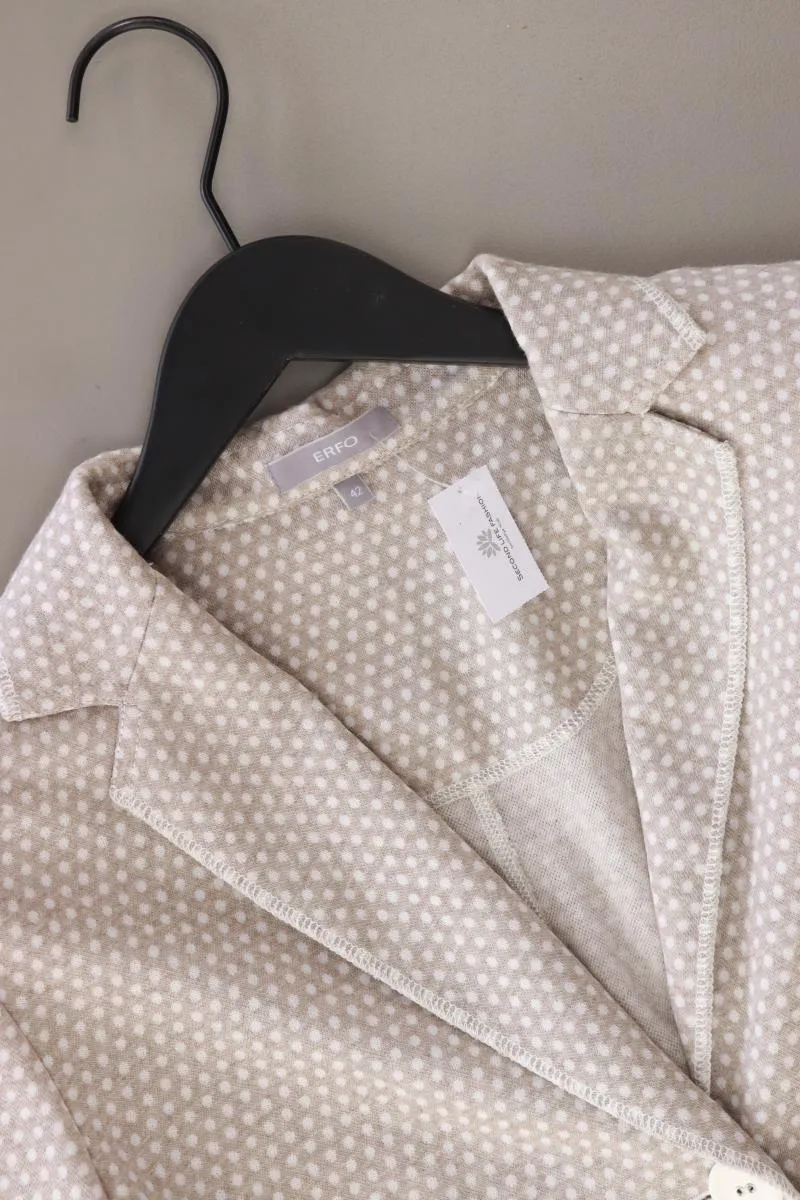 ERFO Regular Blazer Gr. 42 gepunktet grau