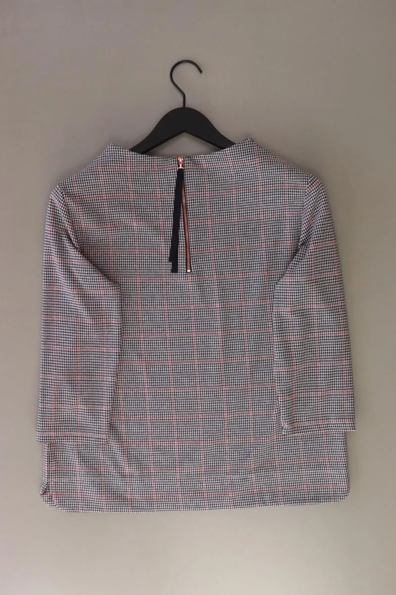 Gerry Weber Feinstrickpullover Gr. 40 hahnentritt grau aus Polyester