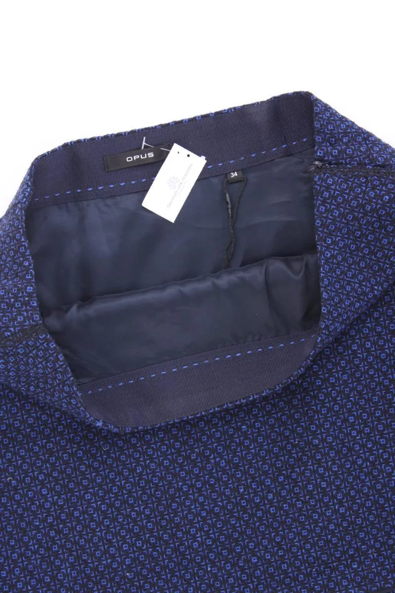 Opus Rock Modell Ravenna Gr. 34 blau aus Wolle