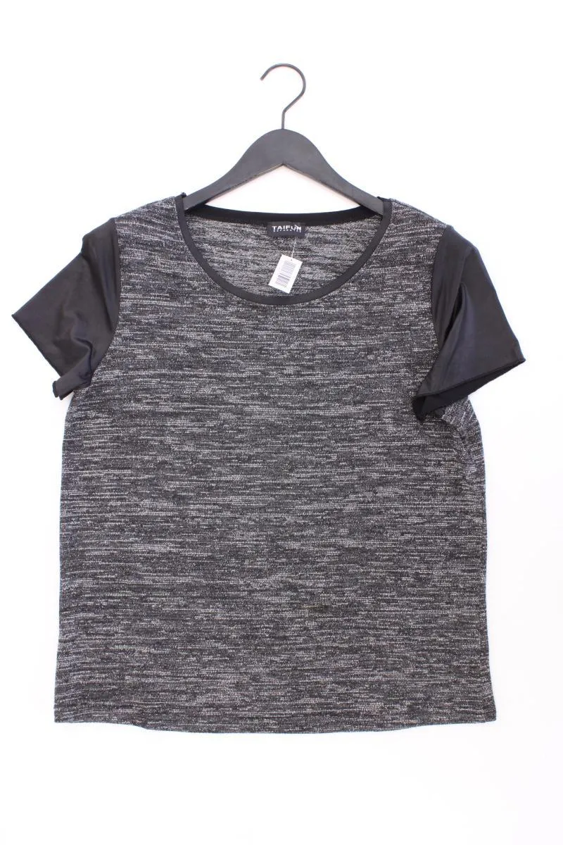 Taifun T-Shirt Gr. 42 Kurzarm grau
