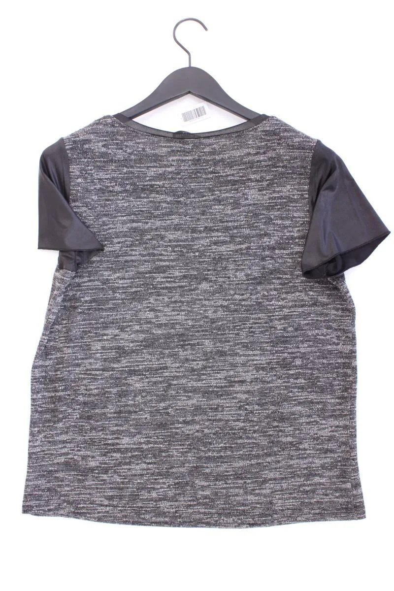Taifun T-Shirt Gr. 42 Kurzarm grau