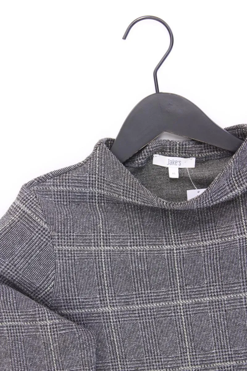 Jake*s Feinstrickpullover Gr. XS hahnentritt grau