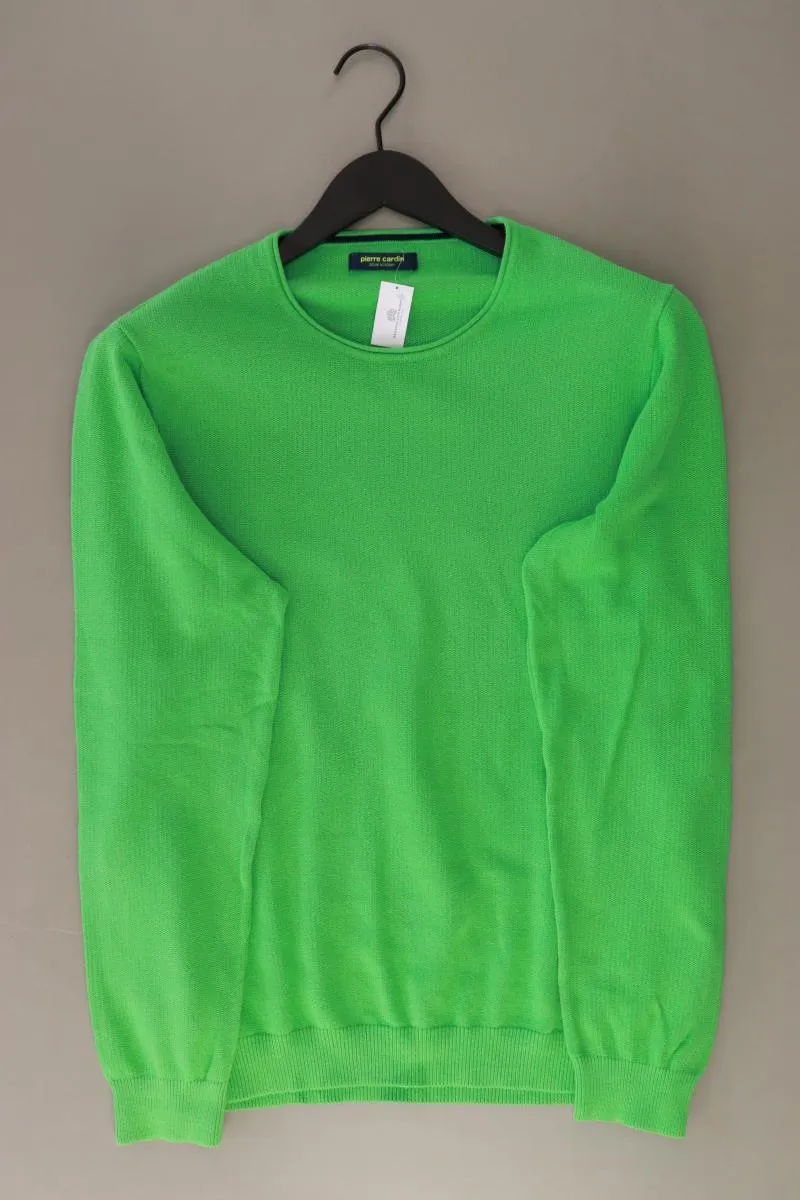 Pierre Cardin Feinstrickpullover für Herren Gr. S grün