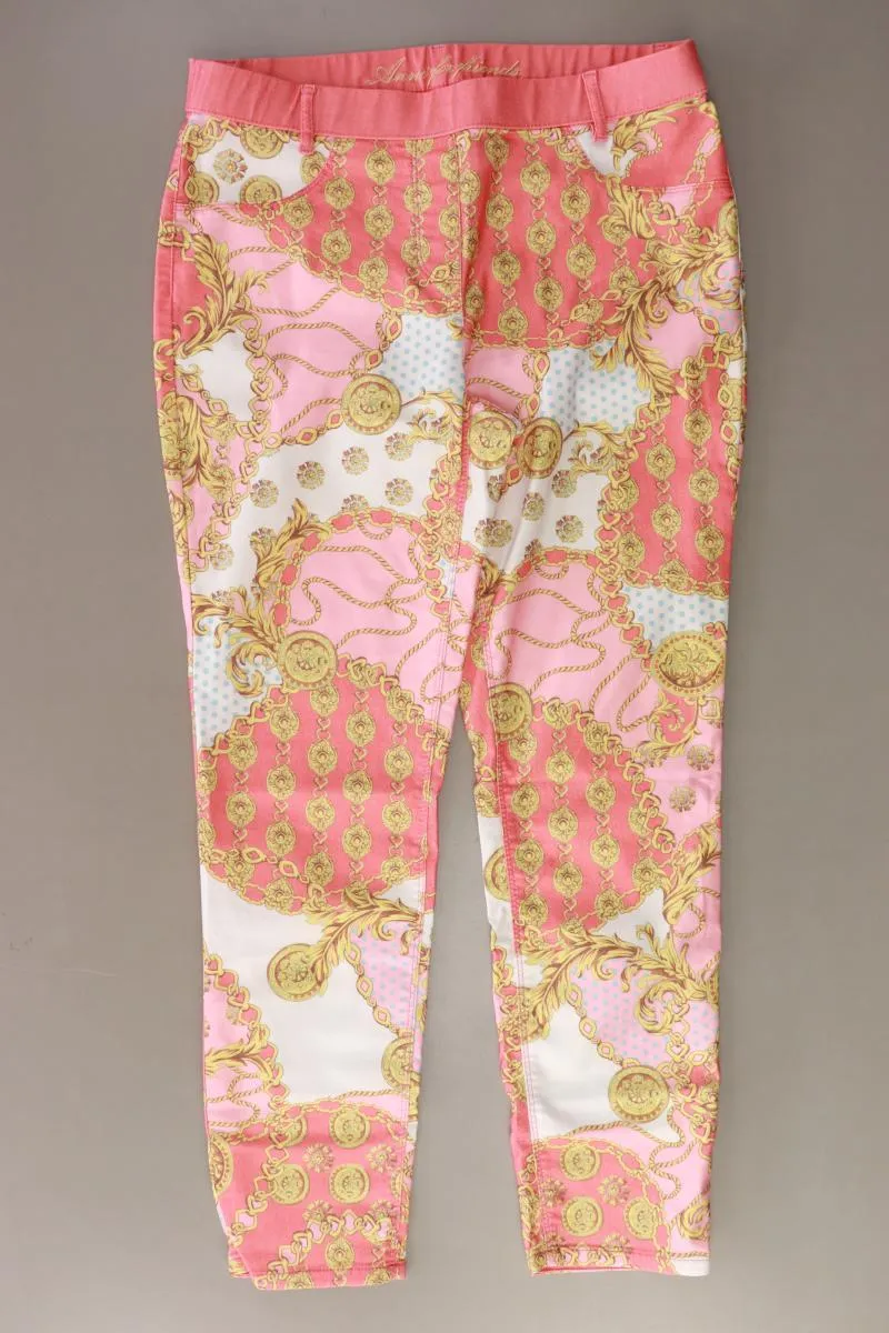 Stoffhose Gr. 40 orange aus Baumwolle