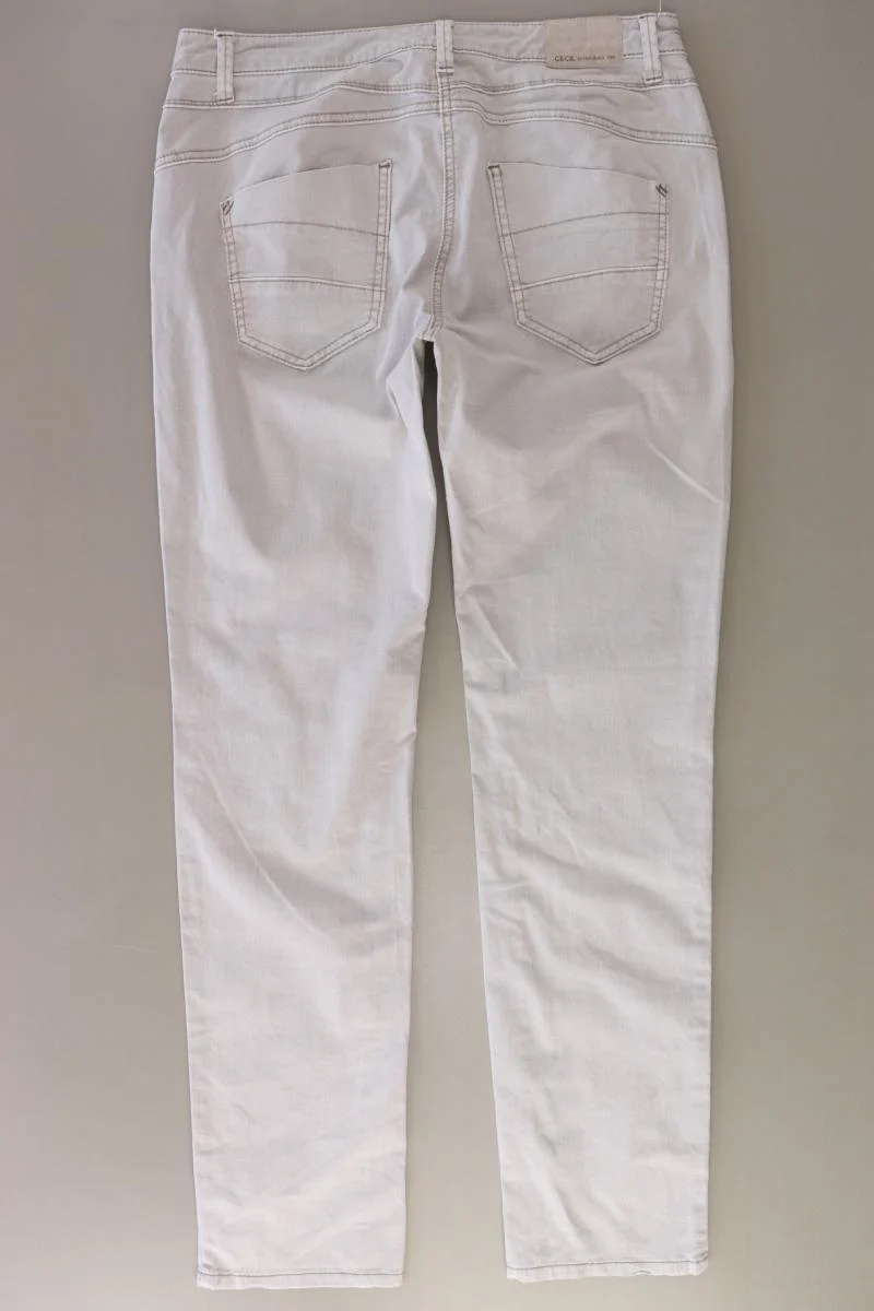 Cecil Five-Pocket-Hose Gr. 29 grau aus Baumwolle