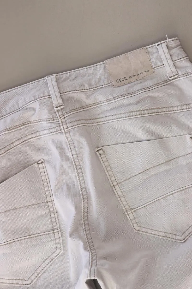 Cecil Five-Pocket-Hose Gr. 29 grau aus Baumwolle