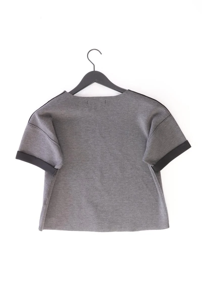 Reserved Cropped Shirt Gr. S Kurzarm grau