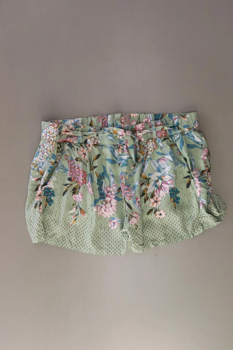 Triumph Shorts Gr. L mit Blumenmuster grün aus Viskose