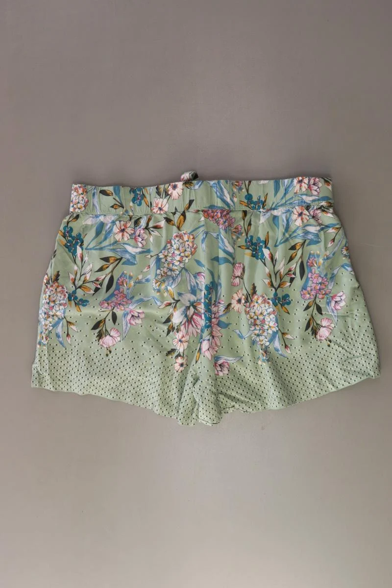 Triumph Shorts Gr. L mit Blumenmuster grün aus Viskose