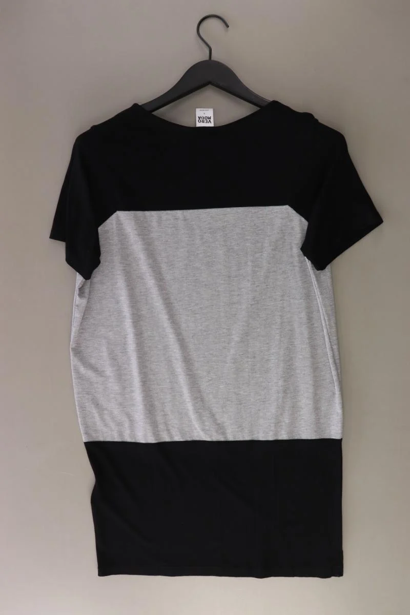 Vero Moda Strickshirt Gr. S Kurzarm grau aus Baumwolle