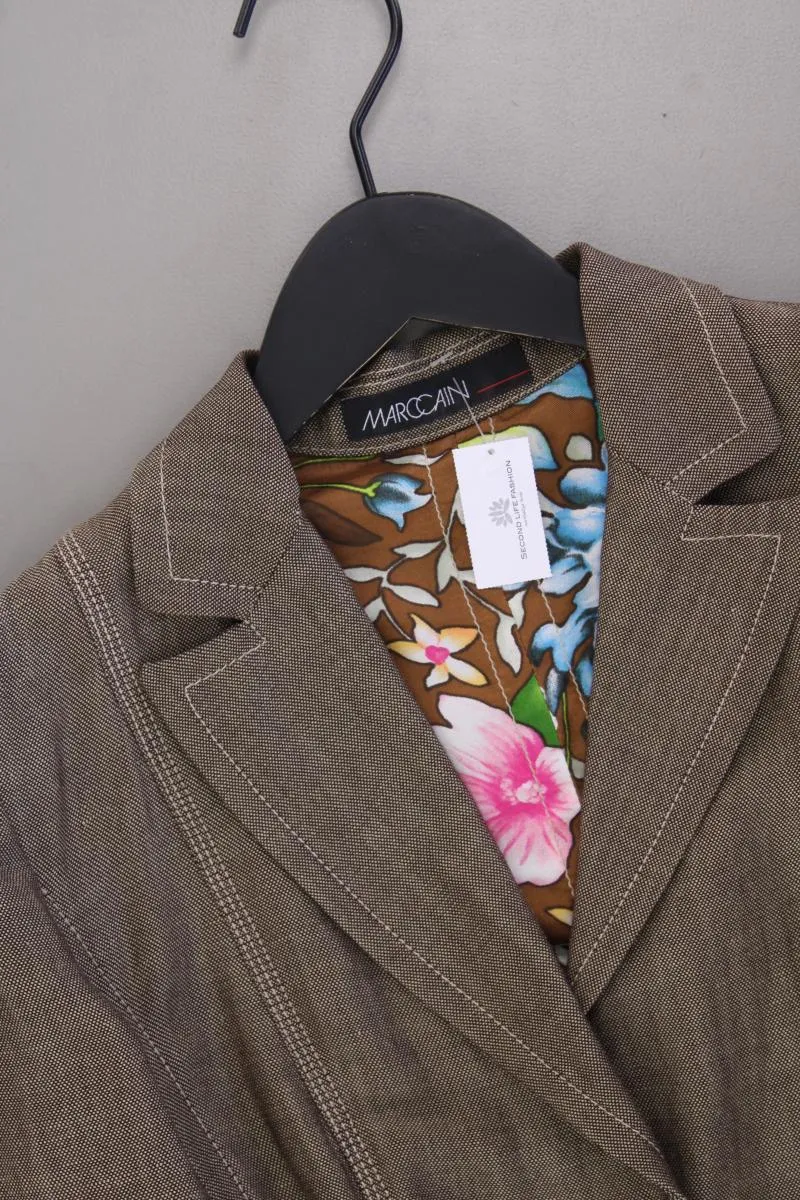 Marc Cain Leinenblazer Gr. 36 braun