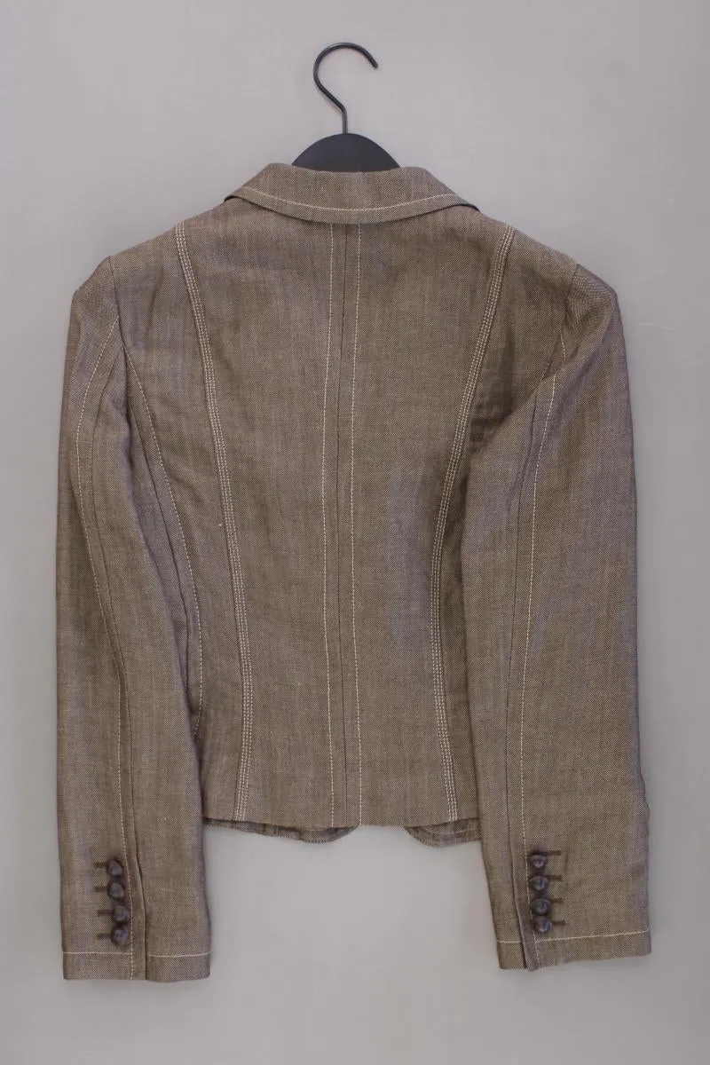 Marc Cain Leinenblazer Gr. 36 braun