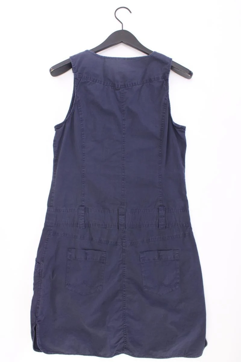 Gin Tonic Midikleid Gr. 40 Ärmellos blau aus Baumwolle