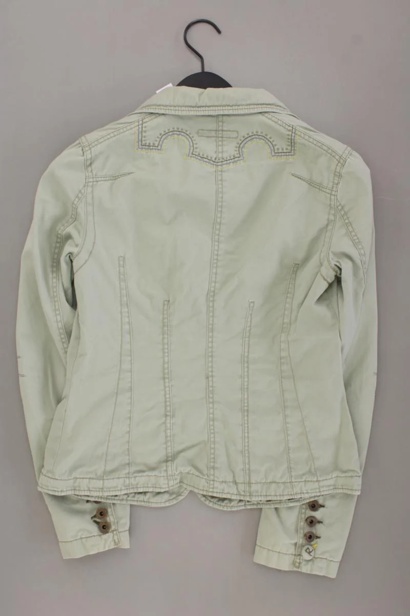 Review Übergangsjacke Gr. 36 grün aus Baumwolle