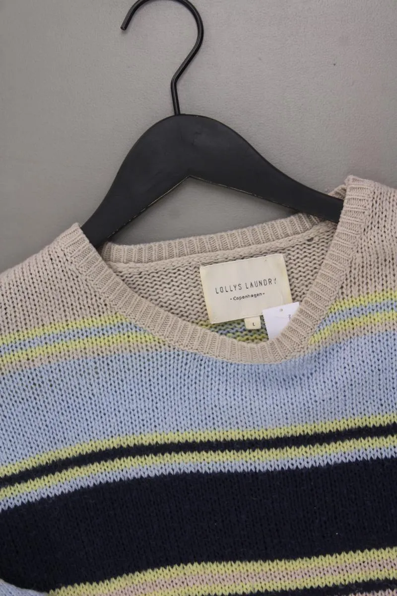 LOLLYS LAUNDRY Grobstrickpullover Gr. L mehrfarbig aus Nylon