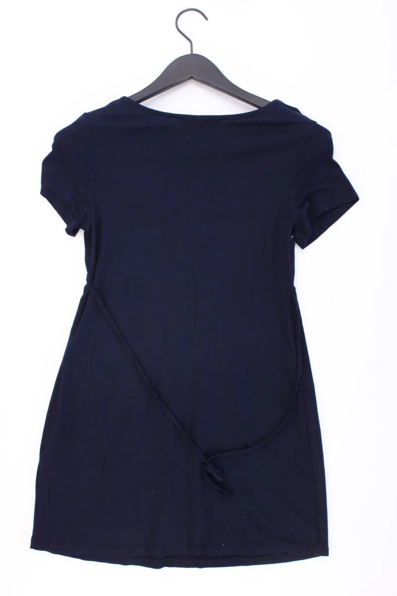 Aniston Selected Minikleid Gr. 36 Kurzarm blau aus Viskose