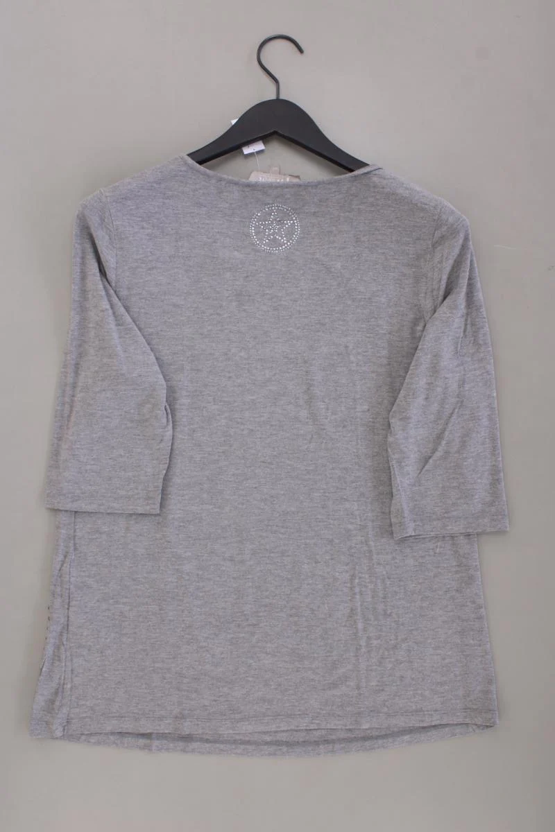 Thom by Thomas Rath Classic Shirt Gr. 44 neuwertig 3/4 Ärmel grau aus Viskose