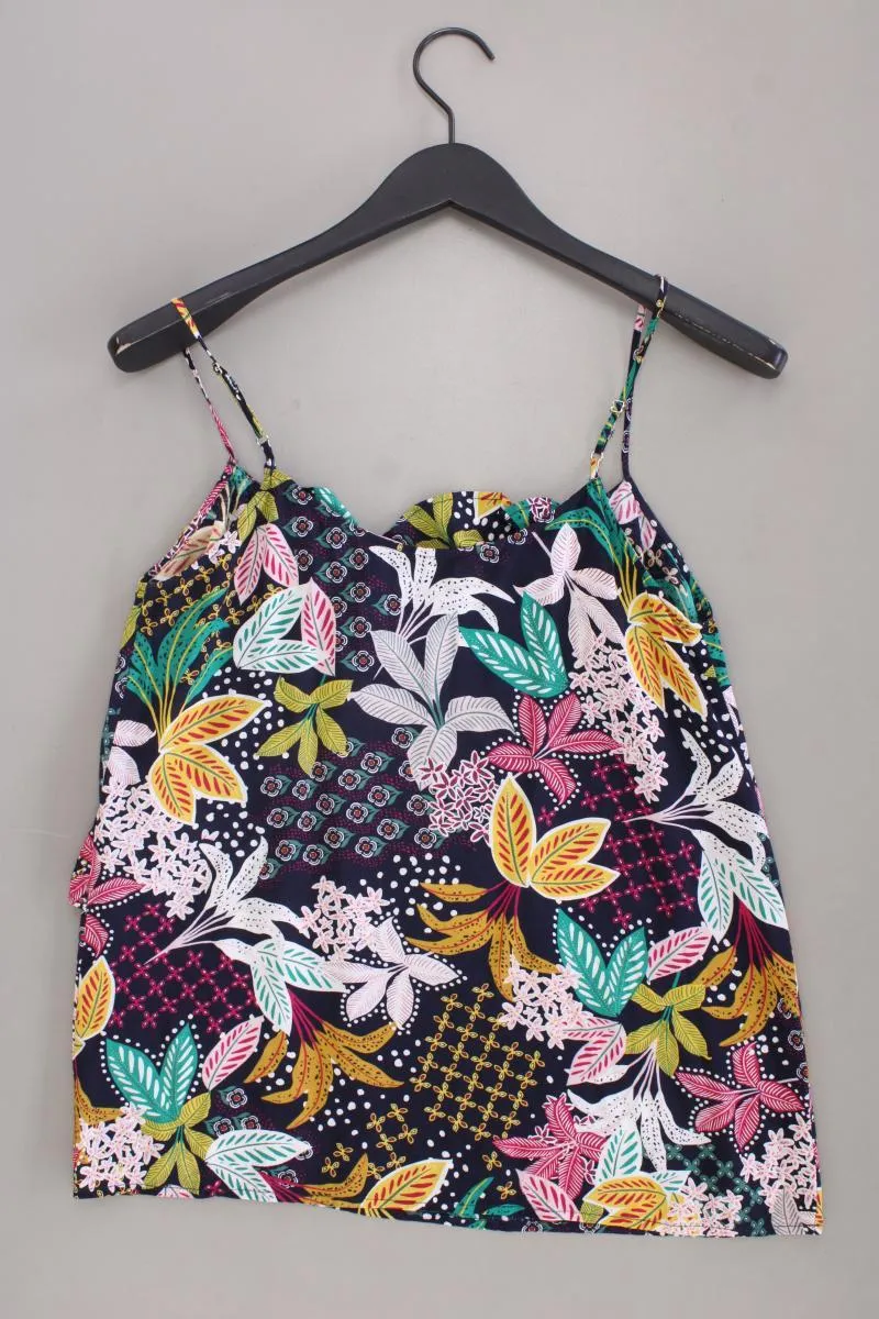 s.Oliver Spaghetti-Top Gr. 36 mit Blumenmuster mehrfarbig aus Viskose