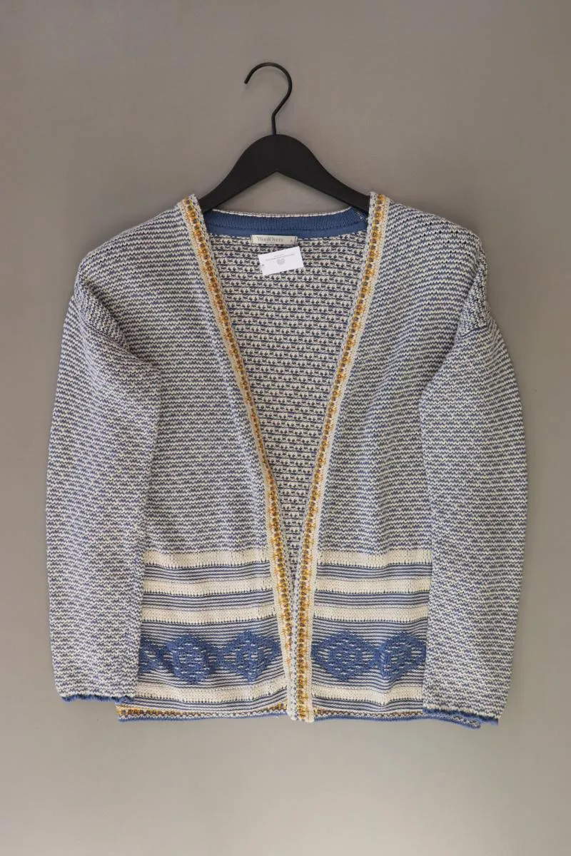 WoolOvers Regular Cardigan Gr. S Langarm creme aus Baumwolle